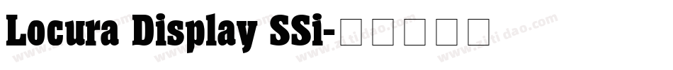 Locura Display SSi字体转换